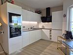 Küche / Küchenzeile - Villa Meerzeit - Ferienwohnung Mare Azur - Top-Hundeurlaub