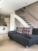 Wohnzimmer - Ferienwohnung Majerts Dünengold - Top-Hundeurlaub