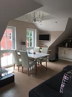 Küche / Küchenzeile - Ferienwohnung Majerts Dünengold - Top-Hundeurlaub