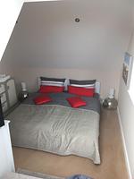 Schlafzimmer - Ferienwohnung Majerts Dünengold - Top-Hundeurlaub