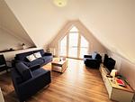 Wohnzimmer - * Ferienwohnung am Yachthafen * optional mit Bootsliegeplatz im Haus 7 (7/A 8) - Top-Hundeurlaub