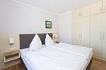 Schlafzimmer - * Ferienwohnung am Yachthafen * optional mit Bootsliegeplatz im Haus 7 (7/A 8) - Top-Hundeurlaub
