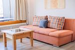 Wohnzimmer - Ein-Zimmer-Apartment 51/16 - Top-Hundeurlaub