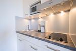 Küche / Küchenzeile - Ein-Zimmer-Apartment 51/16 - Top-Hundeurlaub