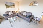 Wohnzimmer - Ferienhaus Heidehüschen - Top-Hundeurlaub