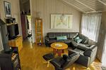 Wohnzimmer - Ferienhaus Ausmina - Top-Hundeurlaub