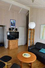 Wohnzimmer - Ferienhaus Ausmina - Top-Hundeurlaub