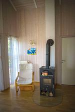 Kamin - Ferienhaus Ausmina - Top-Hundeurlaub