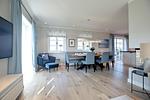 Wohnzimmer - Ferienhaus Horsa Hoog - Top-Hundeurlaub