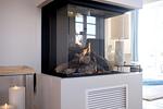 Kamin-/Ofen - Ferienhaus Horsa Hoog - Top-Hundeurlaub
