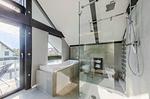 Ferienhaus HUF-Haus in Waren (Waren Müritz) Blick in das Badezimmer mit Badewanne - HUF-Haus - Top-Hundeurlaub