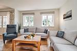 Wohnzimmer - Landhaus Markerup - Top-Hundeurlaub