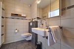 Badezimmer im EG mit Fußbodenheizung - Landhaus Markerup - Top-Hundeurlaub