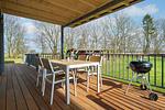 Terrasse - Ferienwohnung Gut Hardesby - Top-Hundeurlaub