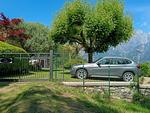 private Einfahrt zum Gelände der Ferienwohnung - Bel Pace - Top-Hundeurlaub
