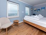 Schlafzimmer - Haus Waterkant - in erster Reihe mit traumhaftem Meerblick - Top-Hundeurlaub
