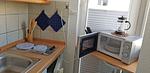 Küche / Küchenzeile - Wohnung 10 - Kleiner Leuchtturm- in der Villa Monika - Top-Hundeurlaub