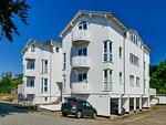 Fassade / Eingang - Wohnung 10 - Kleiner Leuchtturm- in der Villa Monika - Top-Hundeurlaub