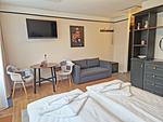 Wohnzimmer - Villa Monika, App. 3 - Deine Auszeit- in der Sassnitzer Altstadt - Top-Hundeurlaub