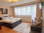 Schlafzimmer - Villa Monika, App. 3 - Deine Auszeit- in der Sassnitzer Altstadt - Top-Hundeurlaub
