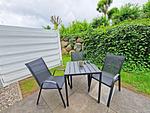 Terrasse - Villa Monika, App. 3 - Deine Auszeit- in der Sassnitzer Altstadt - Top-Hundeurlaub