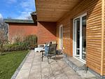 Terrasse - Ferienhaus Landliv Stuuv - Top-Hundeurlaub