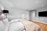 Schlafzimmer - Ferienhaus Antje Hus Archsum auf Sylt - Top-Hundeurlaub