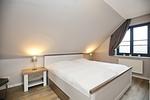 drittes Schlafzimmer mit Doppelbett - Wohnung 14-5 - Top-Hundeurlaub