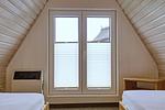 zweites Schlafzimmer mit Einzelbetten - Finnhütte 02 - Top-Hundeurlaub
