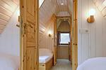 Blick vom zweiten Schlafzimmer zum Flur - Finnhütte 02 - Top-Hundeurlaub