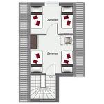 Grundriss Obergeschoss - Finnhütte 03 - Top-Hundeurlaub