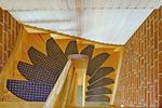 Treppe ins Obergeschoss - Finnhütte 01 - Top-Hundeurlaub
