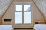 zweites Schlafzimmer mit Einzelbetten - Finnhütte 01 - Top-Hundeurlaub