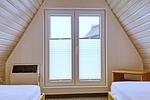zweites Schlafzimmer mit Einzelbetten - Finnhütte 05 - Top-Hundeurlaub