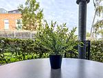 Terrasse mit Dekoratives Detail - Wohnung 39 - Top-Hundeurlaub