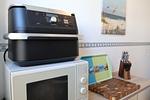 Mikrowelle und Heißluftfriteuse - Wohnung 029 - Top-Hundeurlaub