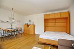 Schrankbett im Wohnzimmer - Wohnung 082 - Top-Hundeurlaub