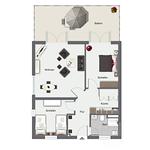 Grundriss - Wohnung 04 - Top-Hundeurlaub