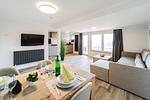 Wohnzimmer - Ferienwohnung 712 - Top-Hundeurlaub