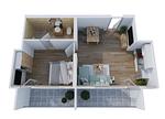 Grundriss - Ferienwohnung 712 - Top-Hundeurlaub