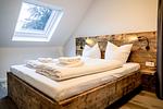 Schlafzimmer - Ferienwohnung 404 - Top-Hundeurlaub