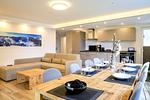 Wohnzimmer - Ferienwohnung 401 - Top-Hundeurlaub
