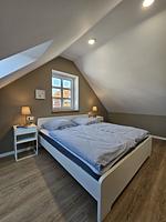 Schlafzimmer - Ferienhaus Mühle 7 - Top-Hundeurlaub