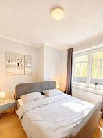 Schlafzimmer - Haus zur See - Wohnung 1 - Top-Hundeurlaub