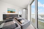 Schlafzimmer - Ferienwohnung "Austsicht" Marina Wendtorf - Top-Hundeurlaub