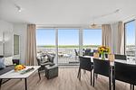 Wohnzimmer - Ferienwohnung "Aussicht" Marina Wendtorf - Top-Hundeurlaub