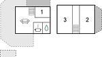 floor-plan - Ferienhaus für 6 Personen (74 m²) in Haderslev - Top-Hundeurlaub