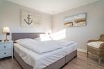 Schlafzimmer - Meeresleuchten - Nicolinenhof - Top-Hundeurlaub