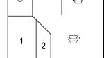floor-plan - Ferienwohnung für 4 Personen (60 m²) in Lido di Camaiore (LU) - Top-Hundeurlaub