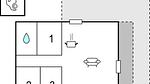 floor-plan - Ferienhaus für 6 Personen (60 m²) in Idestrup - Top-Hundeurlaub
